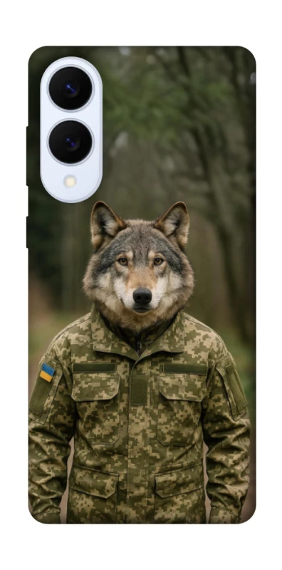 Чехол на Samsung Galaxy S25 Edge Волк защитник фото 1 из 1