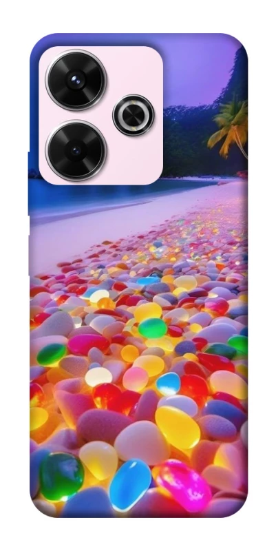 Чохол на Xiaomi Redmi 13 4G Каміння світиться на березі фото 1 з 1
