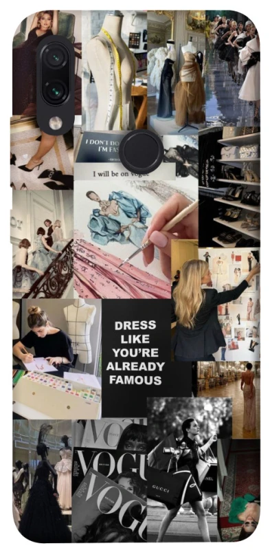 Чохол на Xiaomi Redmi Note 7 / Note 7 Pro / Note 7s Fashion collage ver.11 фото 1 з 1
