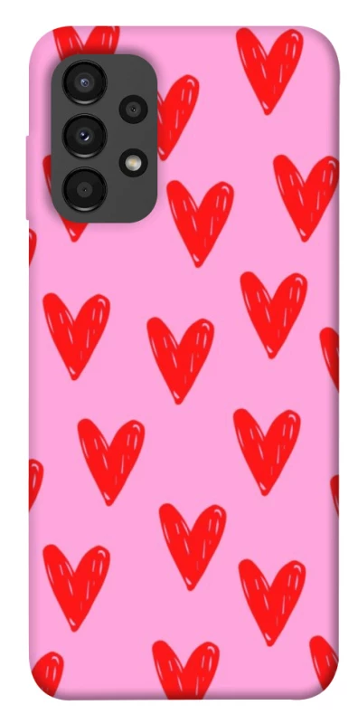 Чохол на Samsung Galaxy A13 4G Red hearts 2 фото 1 з 1