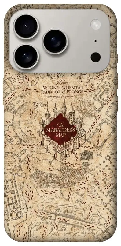 Чохол на Apple iPhone 18 Pro Marauders map фото 1 з 1