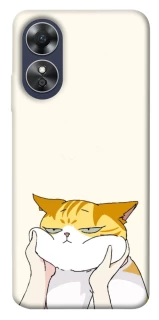 Чехол на Oppo A17 Cat bun фото 1 из 1