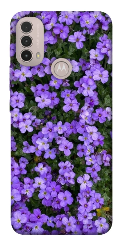 Чохол на Motorola Moto E40 Flowers v17 фото 1 з 1