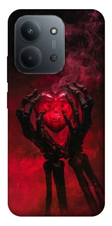 Чехол на Xiaomi Redmi 15C (EU) Heart in the hands of a skeleton фото 1 из 1
