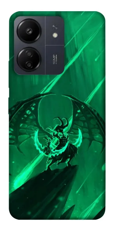 Чехол на Xiaomi Poco C65 Warcraft Illidan фото 1 из 1