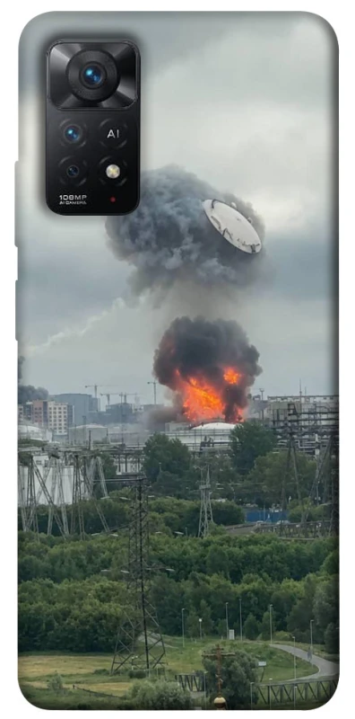 Чохол на Xiaomi Redmi Note 12 Pro 4G Moscow never sleeps ver.4 фото 1 з 1