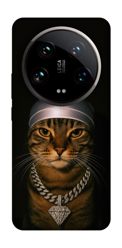 Чохол на Xiaomi 14 Ultra Cat in Bling фото 1 з 1