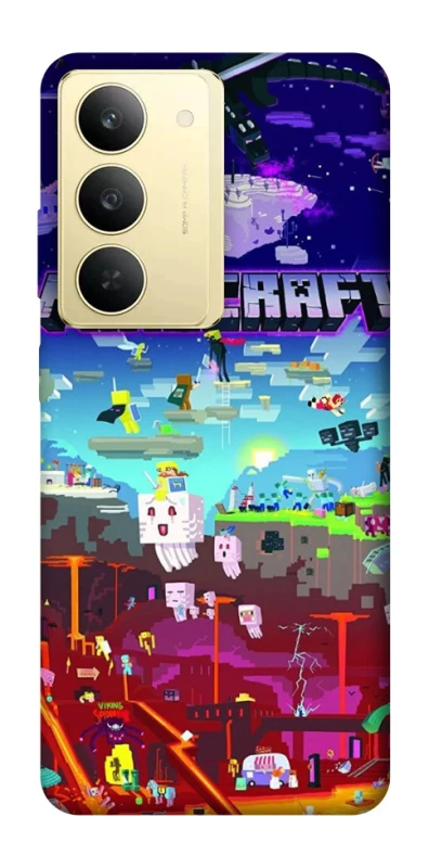Чехол на Realme 14x Minecraft world фото 1 из 1