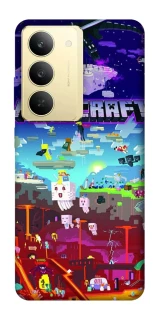 Чехол на Realme 14x Minecraft world фото 1 из 1