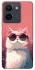 Чохол на Vivo Y36 Сat with glasses фото 1 з 1