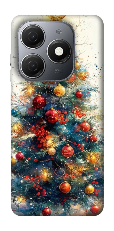 Чехол на TECNO Spark 20 Новогодний v36 фото 1 из 1