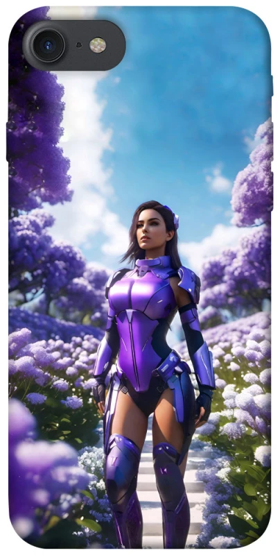 Чохол на Apple iPhone 7 / 8 (4.7") Cyber space girl ver.4 фото 1 з 1