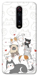 Чохол на Xiaomi Redmi K20 / K20 Pro / Mi9T / Mi9T Pro Funny Pets фото 1 з 1