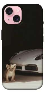 Чохол на Apple iPhone 15 (6.1") Porsche white фото 1 з 1