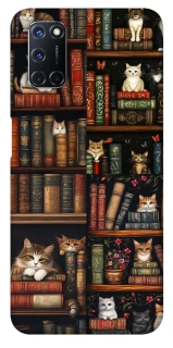Чехол на Oppo A52 / A72 / A92 Cats & Books фото 1 из 1