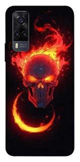 Чехол на Vivo Y31 Blood Skull фото 1 из 1