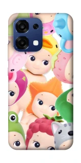 Чохол на Oppo A6 Pro 4G/5G Fruit-Zoo Kaleidoscope фото 1 з 2