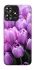 Чехол на ZTE Blade A73 4G Фиолетовые тюльпаны фото 1 из 1