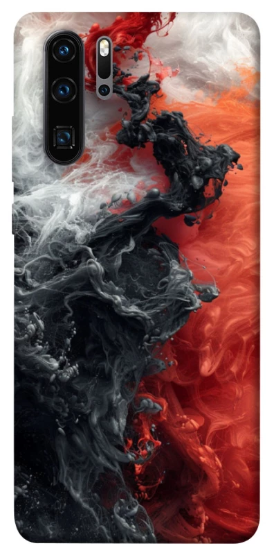 Чехол на Huawei P30 Pro Black and Red фото 1 из 1