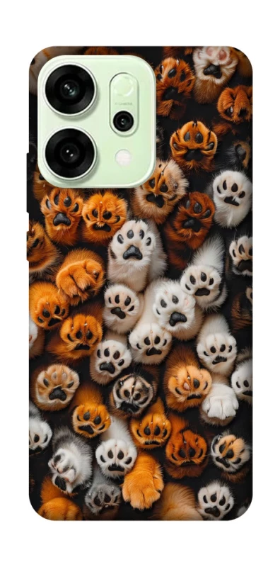 Чохол на Oppo Reno 14 Сat paws фото 1 з 1