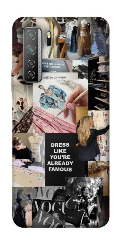 Чохол на Huawei Nova 7 SE Fashion collage ver.11 фото 1 з 1