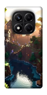 Чехол на Xiaomi Redmi Note 14 Pro 5G Minecraft sunset фото 1 из 1