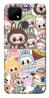 Чохол на Realme C21Y All Labubus фото 1 з 1