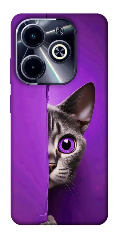 Чохол на Infinix Hot 40i Кіт-підглядач фото 1 з 1