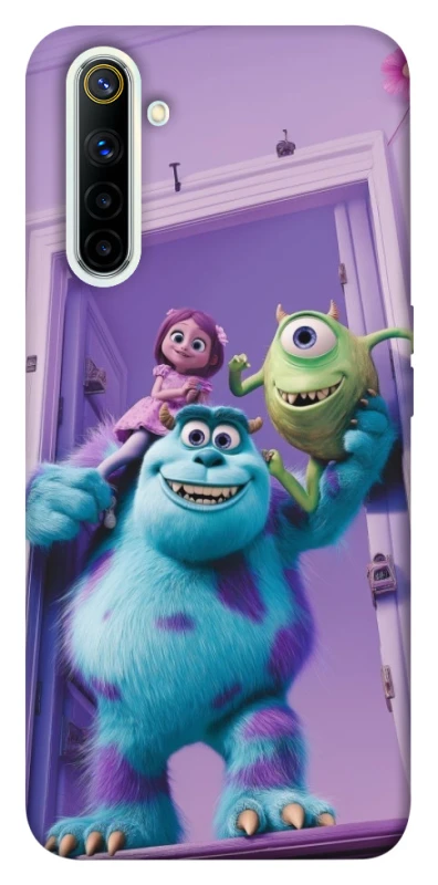 Чохол на Realme 6 Monsters friends фото 1 з 1