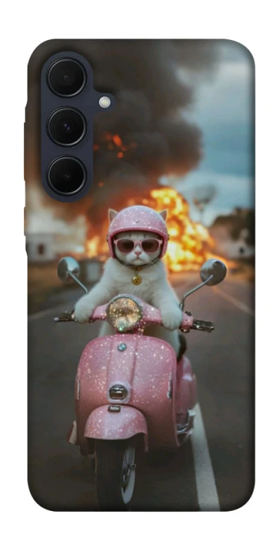 Чехол на Samsung Galaxy A55 Exploding Kittens ver.3 фото 1 из 1