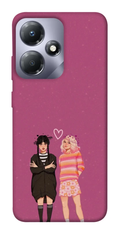 Чохол на Infinix Hot 30 Play Raven & Rainbow Wednesday фото 1 з 1