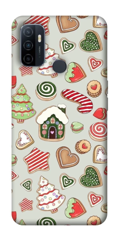 Чохол на Oppo A53 / A32 / A33 Новорічний v7 фото 1 з 1