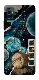Чохол на ZTE Blade A71 Planets фото 1 з 1
