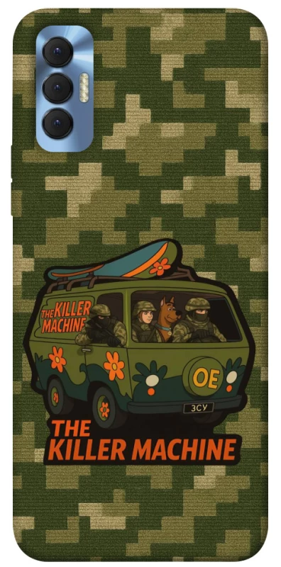 Чохол на TECNO Spark 8P Funny machine фото 1 з 1