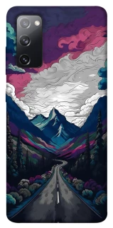 Чехол на Samsung Galaxy S20 FE Нарисованные горы фото 1 из 1