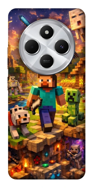 Чехол на Xiaomi Redmi 14C / Poco C75 Minecraft v6 фото 1 из 1