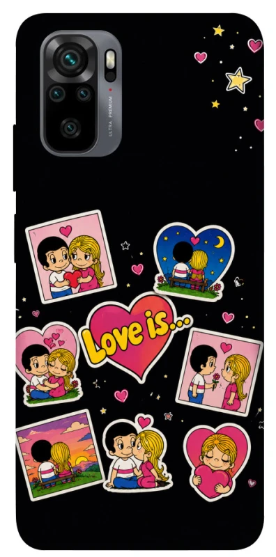Чехол на Xiaomi Redmi Note 10 / Note 10s Love is фото 1 из 1