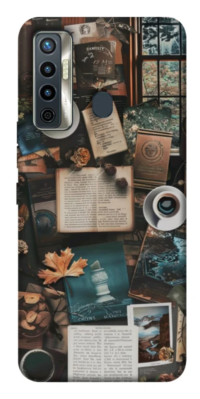 Чехол на TECNO Camon 17 Autumn collage фото 1 из 1