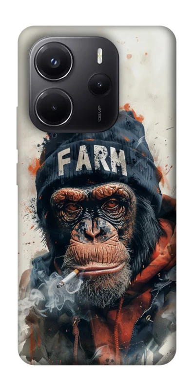 Чохол на Xiaomi Redmi Note 14 5G Шимпанзе v3 фото 1 з 1