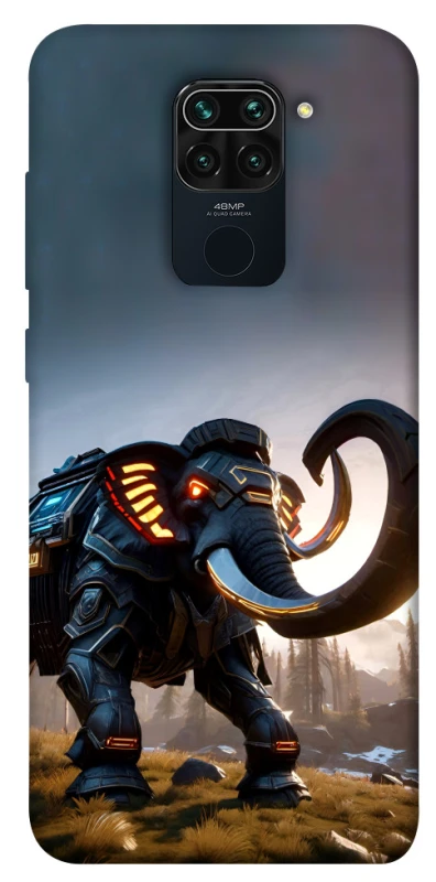 Чохол на Xiaomi Redmi Note 9 / Redmi 10X Cyber ​​elephant фото 1 з 1
