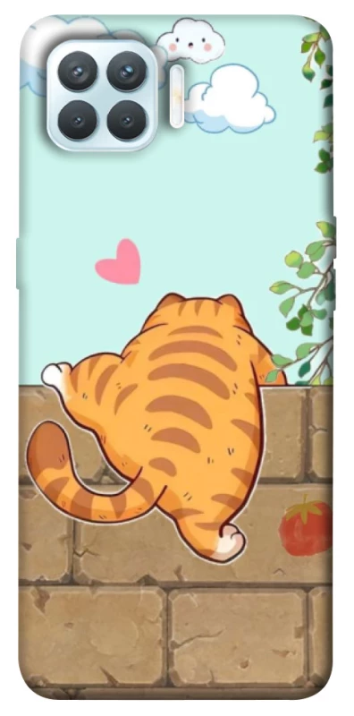 Чохол на Oppo F17 Pro Cat the meow фото 1 з 1