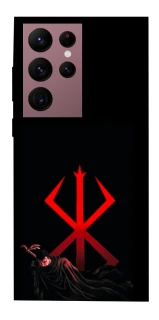 Чехол на Samsung Galaxy S22 Ultra Berserk Red Logo фото 1 из 1
