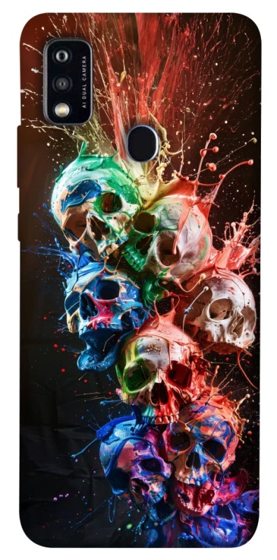 Чохол на ZTE Blade A51 Skulls фото 1 з 1