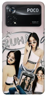 Чехол на Xiaomi Poco X4 Pro 5G Kazuha v2 - LE SSERAFIM фото 1 из 1