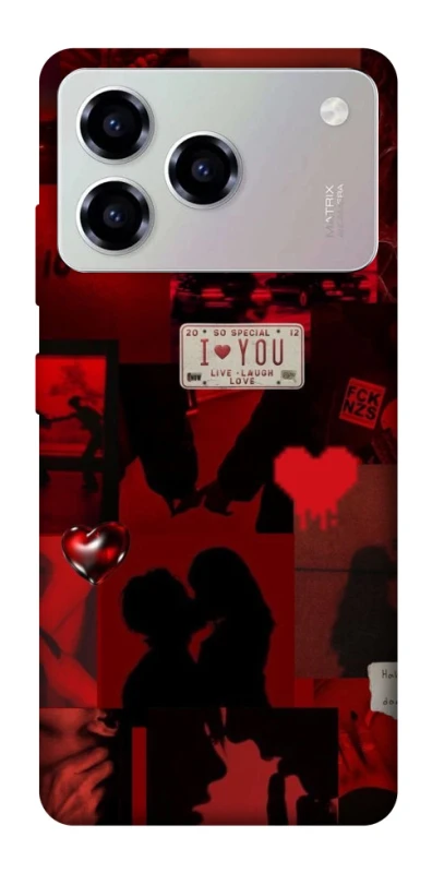 Чохол на ZTE Blade A76 Love collage ver.2 фото 1 з 1