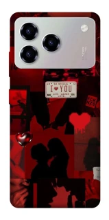 Чехол на ZTE Blade A76 Love collage ver.2 фото 1 из 1