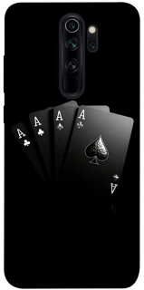 Чохол на Xiaomi Redmi Note 8 Pro Black Cards фото 1 з 1