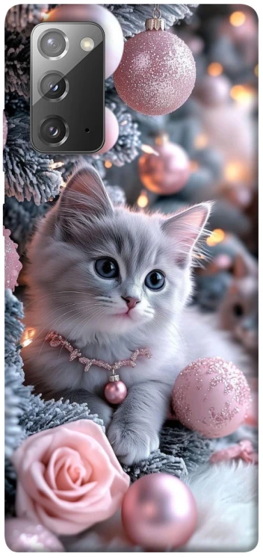 Чохол на Samsung Galaxy Note 20 Christmas Kitty фото 1 з 1