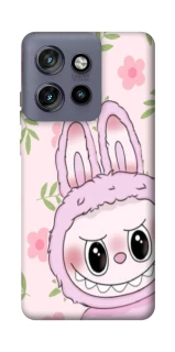 Чехол на Motorola Edge 50 Neo Blossom Pink Labubu фото 1 из 1