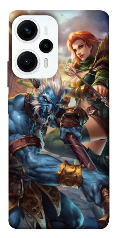 Чохол на Xiaomi Poco F5 / Note 12 Turbo Dota heroes фото 1 з 1